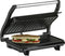 Tristar Contactgrill GR-2846 - Panini Grill en Tosti-ijzer - Anti-aanbaklaag - Zwevend deksel - 700W - RVS/Zwart