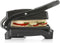 Tristar Contactgrill GR-2846 - Panini Grill en Tosti-ijzer - Anti-aanbaklaag - Zwevend deksel - 700W - RVS/Zwart