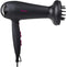 Tristar Föhn HD-2358 - Fohn met diffuser - Inklapbaar handvat - Haardroger 2000 watt - Instelbare snelheids- en temperatuurinstellingen - Met Coolshot - Flexibel, lang snoer - Incl. concentrator en diffuser opzetstukken - Zwart