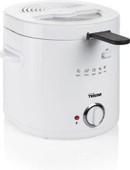 Tristar Friteuse FR-6941 - Compacte Frituurpan 1.5 liter - 1000W - Cool Touch Behuizing - Wit