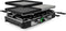 Tristar Gourmetstel en Steengrill RA-2747 - 5-in-1 raclette met omkeerbare grillplaat 8 personen - Bakplaat, Steengrill, Gourmet, Raclette én teppanyaki - Zwart