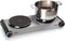 Tristar Hot Plate KP-6248 - Vrijstaande Elektrische Kookplaat - Regelbare temperatuur - 2 kookzones - RVS