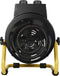 Tristar KA-5061 Industriële Kachel - 3000 Watt, 3 Standen, Regelbare Thermostaat, IPX4 Spatwaterdicht - Zwart/Geel