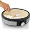 Tristar Pannenkoekenmaker BP-2638 - Crêpemaker - 30 centimeter - Regelbare Thermostaat - Inclusief accessoires - RVS