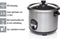 Tristar Rijstkoker RK-6129 - 10-12 personen - 2.2 Liter - Inclusief gratis lepel, maatbeker en spatel - Droogkookbeveiliging - Warmhoudfunctie - Anti-aanbaklaag - Vaatwasserbestendige onderdelen - RVS