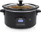 Tristar Slowcooker VS-3920 - 4.5 liter - Digitale Slowcooker - Met uitneembare keramische binnenpan - Warmhoudfunctie - Zwart