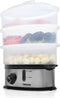 Tristar Stoomkoker VS-3914 - Food Steamer met 3 lagen - Inclusief rijstmand - Vaatwasserbestendig - BPA-vrij - 9 Liter