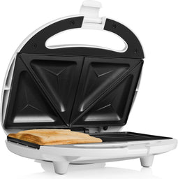 Tristar Tosti-ijzer SA-3052 - Geschikt voor 2 tosti’s - Anti-aanbaklaag - 750W - Wit