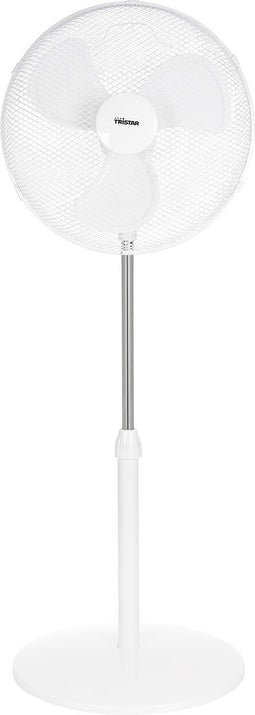 Tristar VE-5757 Voetventilator - Verstelbaar van 85 tot 120 cm – 85 graden draaibaar - Wit