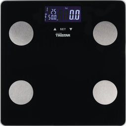Tristar Weegschaal WG-2442 - Personenweegschaal - Digitale Weegschaal - Tot 150 kg - Zwart