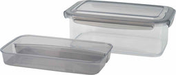 Tritan Lunchbox Anthracite 1,9l Plate-cutlery 24x15.2x8.8cm