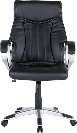 TRIUMPH - Bureaustoel - Zwart - Kunstleer