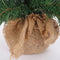 Triumph Tree Alpine Kunstkerstboom in Jute - H90 x Ø66 cm - Groen