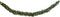 Triumph Tree - Diamond garlands & swags green LED - l270xd30cm