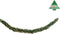 Triumph Tree - Diamond garlands & swags green LED - l270xd30cm