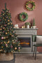 Triumph Tree Diamond Kerstkrans met LED Verlichting - Ø45 cm - Groen