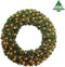 Triumph Tree Diamond Kerstkrans met LED Verlichting - Ø90 cm - Groen