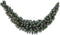 Triumph Tree - Empress swag groen frosted TIPS 230 - l180cm - Kerstbomen