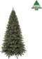 Triumph Tree Forest Frosted Slim Kunstkerstboom - H215 cm - Blauw