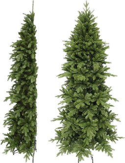 Triumph Tree halve kunstkerstboom emerald maat in cm: 245 x 132 groen - GROEN