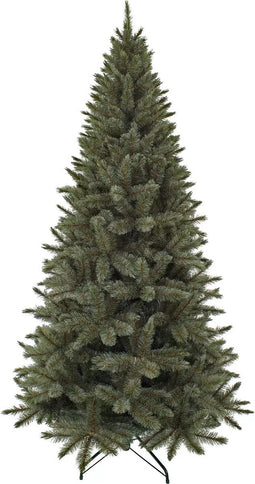 Triumph Tree - Kunstkerstboom Forest Frosted Slim - Blauw - 230cm
