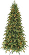 Triumph Tree Sherwood Kunstkerstboom Slim met LED Verlichting - H185 x Ø107 cm - Groen