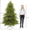 Triumph Tree Wyoming Kunstkerstboom - H215 x Ø145 cm - Groen