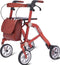 Trive rollator ultra compact Terracotta (inclusief 4 accessoires)