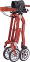 Trive rollator ultra compact Terracotta (inclusief 4 accessoires)