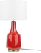 TRIVERSA - Tafellamp - Rood - Keramiek