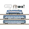 TRIX H0 21505 H0 digitale startset personentrein van de CBT