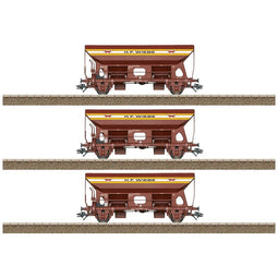 TRIX H0 24142 H0 3-delige set zelflossers Wiebe, MHI