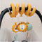 Trixie Activiteitenspiraal Mr.Lion - Speelspiraal voor baby - Babyspeelgoed boxspiraal - Babyspeelgoed voor onderweg
