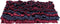 Trixie Activity - Snuffelmat voor Honden - Blauw Rood Wit - 50 x 34 cm