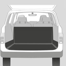 Trixie Autodeken Kofferbak Zwart - 120X150 CM