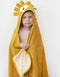 Trixie Badcape - Mr. Lion - 75x75cm - 100% Biologisch Katoen - Hooded Towel - Handig formaat