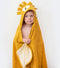 Trixie Badcape - Mr. Lion - 75x75cm - 100% Biologisch Katoen - Hooded Towel - Handig formaat