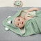 Trixie Badcape - Mr. Polar Bear - 75x75cm - 100% Biologisch Katoen - Hooded Towel - Handig formaat