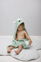 Trixie Badcape - Mr. Polar Bear - 75x75cm - 100% Biologisch Katoen - Hooded Towel - Handig formaat