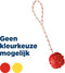 Trixie Bal aan Touw - Natuur Rubber - Drijvend - Kleur Assorti - 4.5 x 35 cm