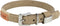 Trixie - Be Nordic Leren halsband Zand/beige - S-M