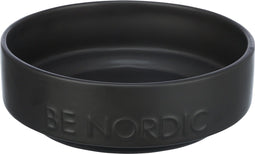 Trixie - Be Nordic Voerbak Hond Keramiek Rubber Zwart
