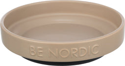 Trixie - Be Nordic Voerbak Kat Keramiek Rubber Taupe