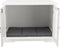Trixie bench home kennel hond / kat wit - 73X53X53 CM