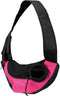 Trixie Buikdrager Sling Draagtas Roze/Zwart - 50 x 18 x 25 cm