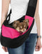 Trixie Buikdrager Sling Draagtas Roze/Zwart - 50 x 18 x 25 cm