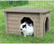 TRIXIE-Buitenhuis-voor-kleine-dieren-50x30x37-cm-grijs-groen