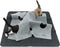 Trixie Cat Activity - Adventure Carpet - Speel Mat - Grijs - 99 x 99 cm