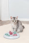 Trixie cat activity flip board bes / roze / lichtgrijs 23x23 cm