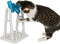 Trixie cat activity turn around denkspel wit / blauw 22x33x18 cm